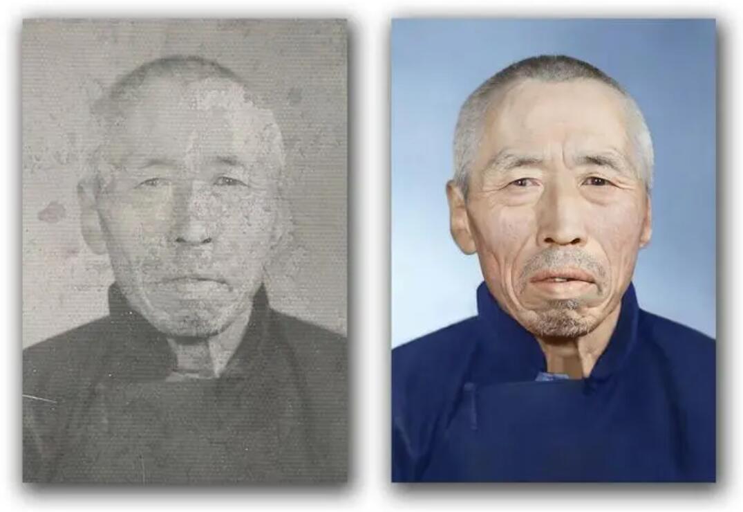 石碣镇破损照片修复-56
